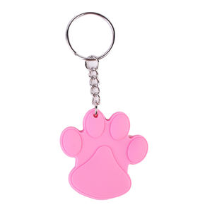 2025 personnalisable 3D petites pattes d'ours PVC acier inoxydable Durable porte-clés <span class=keywords><strong>moyen</strong></span> âge promotionnel mousqueton porte-clés en gros - Product Image 3