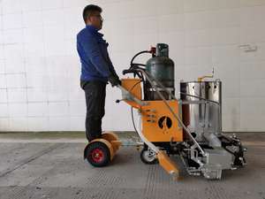LXD860 – kit de lignes de peinture thermoplastique autopropulsé thermofusible, machines de marquage de route - Product Image 2