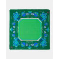 Tapis de mahjong américain en velours, nappe épaisse antidérapante, réduction du bruit, entretien facile, résistant à la saleté