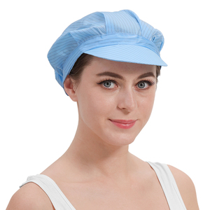 Đàn hồi chống tĩnh mũ làm việc đầu bếp nấu ăn mũ cho ngành công nghiệp thực phẩm Công nhân phòng sạch esdd an toàn phòng sạch làm việc mặc - Product Image 1