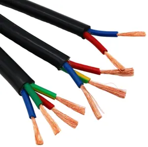 Câble de commande RVV 3 conducteurs 2,5 mm² 4 mm² avec conducteur en cuivre isolé en PVC pour système d'automatisation mécanique - Product Image 2