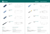 Accessoires de meubles, charnières de placard, pièces de rechange, amortisseur de fermeture douce, amortisseur hydraulique pour porte coulissante