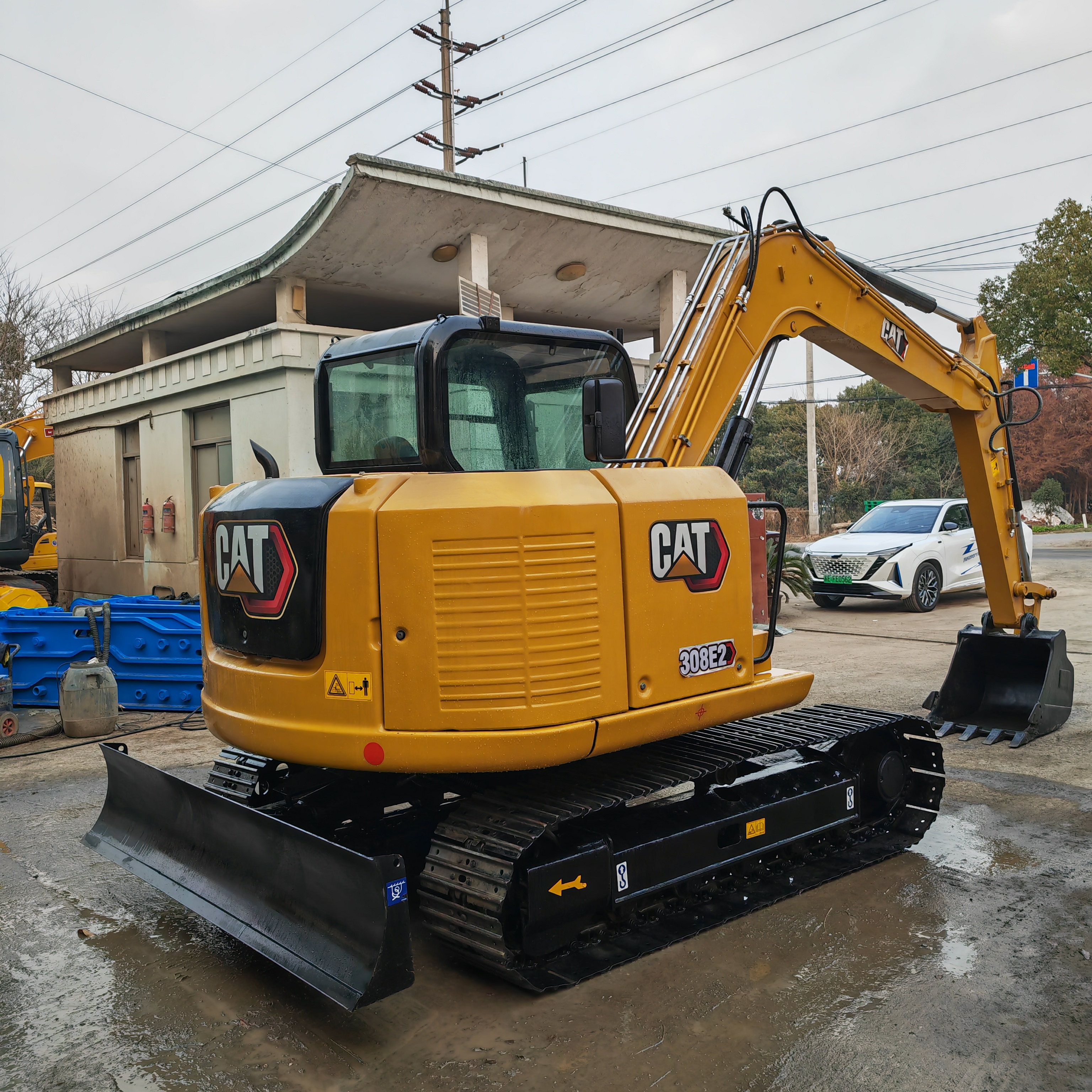 Used Original CAT 308e2 Excavator 8 Ton Caterpillar Mini Digger Second-hand Mini Digger Cheap Price Cat 308 308E