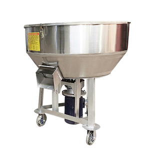 Mélangeur de poudre à bouche plate en acier inoxydable de 200 L pour additifs alimentaires, assaisonnements, pigments, poudres métalliques et granulés - Product Image 1