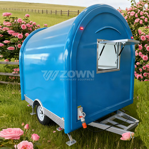 Outdoor Food Carts Food Trailer for Sale New Food Trailer Mobile Food Cart Food Trailer Outdoor Service Cart - Product Image 5