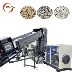 Automatic PE PP EVA PET Pellet Extrusion Machine/ Plastic Film Pelletizing Line with factory price