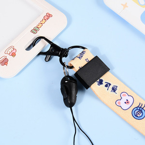 Khuyến Mại Tùy Chỉnh In Logo Dệt Dây Điện Thoại Di Động Dây Buộc Với ID Thẻ Huy Hiệu Chủ Cổ Dây Đeo Giáo Viên <span class=keywords><strong>Polyester</strong></span> Dây Buộc - Product Image 6