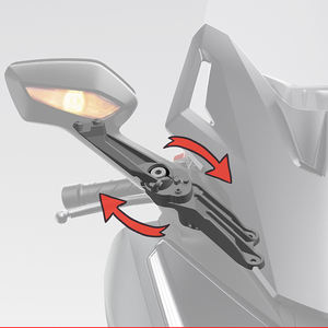 กระจกพับไฟฟ้า forza/nss สำหรับฮอนด้า FORZA125 <span class=keywords><strong>FORZA250</strong></span> FORZA350 FORZA300 2018-2025ชุดอัพเกรดพับได้ - Product Image 6