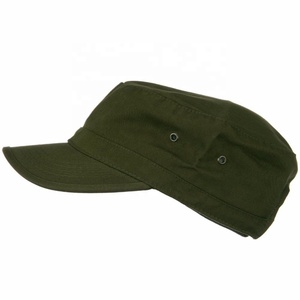 Không Xây dựng Chất Lượng Cao 100% Cotton Ajustable <span class=keywords><strong>Hook</strong></span> & Dây Đeo Vòng Lặp Đóng Cửa Olive Màu Xanh Lá Cây Rắn Trống <span class=keywords><strong>Flat</strong></span> <span class=keywords><strong>Top</strong></span> Cap - Product Image 2