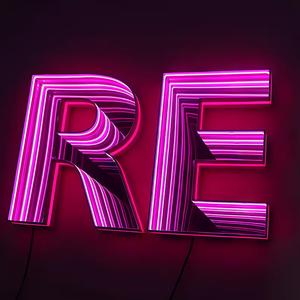 Letrero de neón con efecto espejo infinito a precio de fábrica, letrero acrílico para tienda o negocio, letrero LED de neón, logotipo iluminado, letreros decorativos para pared - Product Image 3