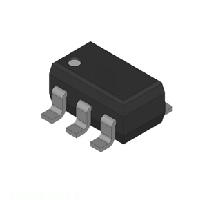 ชิ้นส่วนอิเล็กทรอนิกส์และส่วนประกอบ IC ควบคุมพลังงาน (PMIC) รุ่น LP2981IM5-2.9 ไอซีควบคุมแรงดันไฟฟ้าแบบเชิงเส้น 2.9V 100mA SOT23 5 SC 74A, SOT 753 ได้รับการรับรอง - Product Image 1