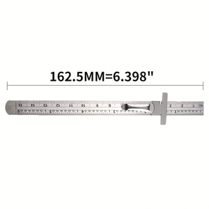 Regla de Profundidad TRUSOXIN de Acero Inoxidable Plateado para Inspección de Huecos y Agujeros - Product Image 4