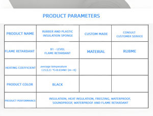 Panneau d'isolation en caoutchouc coloré, panneau <span class=keywords><strong>isolant</strong></span>, panneau en mousse isolante, panneau en mousse insonorisante, matériau <span class=keywords><strong>isolant</strong></span> HVAC en rouleau - Product Image 2