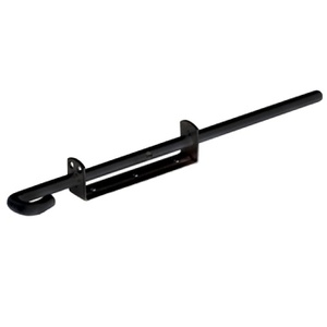 Tige de maintien de <span class=keywords><strong>portail</strong></span> en bois, goujon de fixation au <span class=keywords><strong>sol</strong></span> pour <span class=keywords><strong>portail</strong></span> en bois, noir - Product Image 1