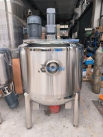 Réservoir d'eau chaude isolé en acier inoxydable avec roues, 100L, 200L, 500L, 1000L, 2000L, SUS304, SUS316