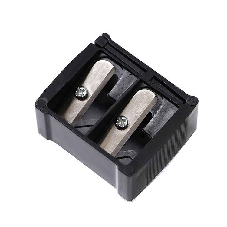 Оптовая продажа из Гуанчжоу, Пластиковая точилка для карандашей, поставщик, точилка для карандашей для бровей, точилка для макияжа под заказ