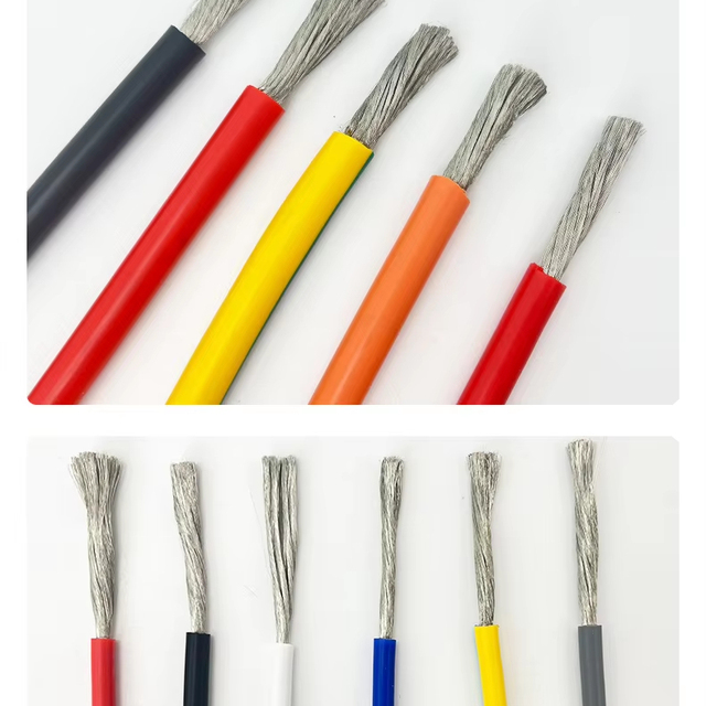 Single Core Flexible Copper Rubber Welding Cable 25mm 35mm 50mm 70mm 95mm 14AWG 15AWG 16AWG for Battery Pack Electric Connection