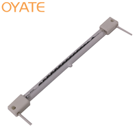 Tube chauffant infrarouge en fibre de carbone 220V 500W, chauffage constant au quartz pour couveuse de poussins nouveau-nés en élevage