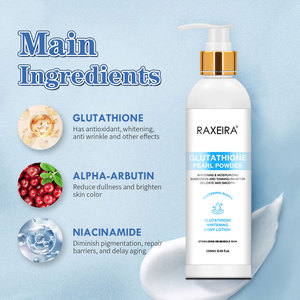 Lozione sbiancante per il corpo glutatione di fabbrica lozione per il corpo lozione per il corpo illuminante crema idratante sbiancante per la pelle lozione per il corpo - Product Image 4