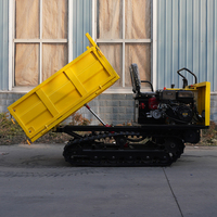 Landwirtschaftlicher Raupenkipper Mini Gummiketten-Farmtransportkipper