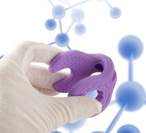 Anneau <span class=keywords><strong>de</strong></span> dentition en silicone pour bébé, gants anti-morsure, bracelet <span class=keywords><strong>de</strong></span> dentition, bâton <span class=keywords><strong>de</strong></span> dentition, jouets à mâcher - Product Image 3