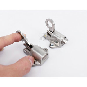 Loquet automatique à ressort en alliage de zinc épaissi pour fenêtre et porte en aluminium ou en acier - Product Image 1