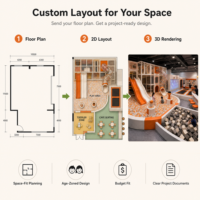 Módulos de Juego para Parques Infantiles Urbanos, Color Beige Cálido, Túnel para Gatear, Piscina de Pelotas, CE ISO 9001, Diseño Personalizado para Proyectos de Museos