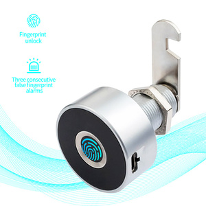 Thông Minh Màu Đen Chống Trộm Ngăn Kéo Nội Thất Kỹ Thuật Số Keyless Sinh Trắc Học Vân Tay Locker Khóa Ngón Tay Công Nhận Dạng Sinh Trắc Học - Product Image 1