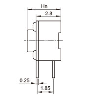 3 pin cắm trong SMD SMT xúc giác chiếu sáng cảm ứng 4.5*4.5 Mini tact chuyển phù thủy thép tấm bìa - Product Image 6