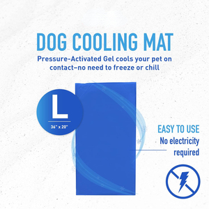 Hunde kühl matte Haustier für Hunde Kein Wasser oder Kühlung erforderlich Ungiftiges Gel kissen Ideale Heimreise - Product Image 2