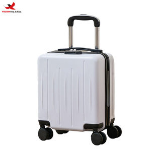 14 Inch 20*30*40cm Modern Mini Carry-On Luggage 4 Spinner <b>Wheels</b> Zipper Closure Lightweight Durable Waterproof Travel Trolley - Product Image 1