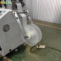 STEC-máquina de corte y punzonado de tela Vertical, automática