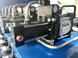 Bomba de pistón portátil de alta presión serie STD con cilindro de aluminio para prueba de gases, bomba de refuerzo de oxígeno y nitrógeno, personalizable OEM - Product Image 5