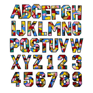 سلع سبوت مشهورة ، قماش منسوج ، شعار مطرز بالكامل ، حديد على شارات تطريز ثلاثية الأبعاد ، بقع شينيل للسترات والقبعات والملابس - Product Image 3