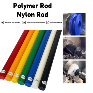 תותב פלסטיק HDPE & UHMWPE - מוט מוצק/חלול, תותב צינור, מתאם, לחלקי מכונות תעשייתיות - Product Image 2