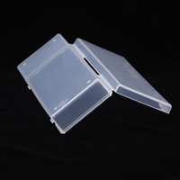 Boîte de rangement en plastique personnalisable, en PP de qualité supérieure, rigide, verte, respectueuse de l'environnement, fabriquée à partir de matériaux recyclés