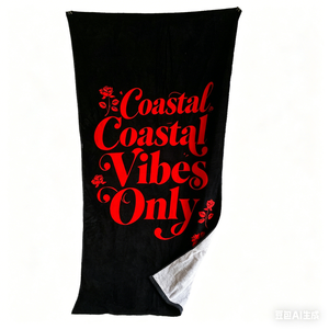 Serviette de plage moderne et mignonne en microfibre de polyester de luxe avec logo personnalisé, séchage rapide, anti-sable, grande taille, imprimé <span class=keywords><strong>tortue</strong></span> de mer, 250 g/m² - Product Image 6