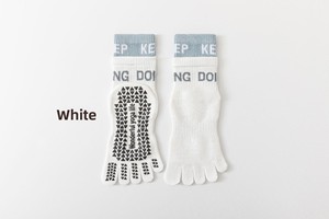 Calzini Professionali Antiscivolo per Yoga Indoor, in Puro Cotone, a Cinque Dita, per Pilates, Danza e Salto con la Corda, per Donne - Product Image 6