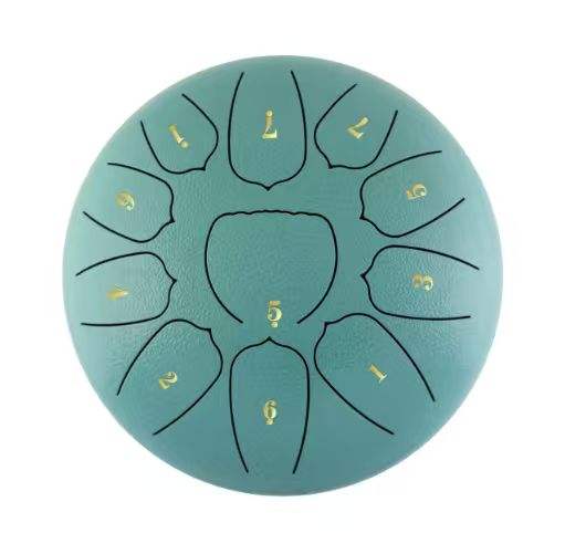 10-inch 11-tone lake blue