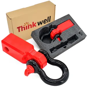 2025 Venta al por mayor: Accesorios exteriores <span class=keywords><strong>de</strong></span> aluminio 4x4 <span class=keywords><strong>para</strong></span> receptor <span class=keywords><strong>de</strong></span> <span class=keywords><strong>enganche</strong></span> <span class=keywords><strong>de</strong></span> remolque <span class=keywords><strong>de</strong></span> coche con grillete <span class=keywords><strong>de</strong></span> arco - Product Image 3