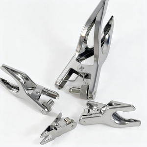 Pinces de <span class=keywords><strong>laboratoire</strong></span> CS Labglass, fournitures de <span class=keywords><strong>laboratoire</strong></span>, pince chimique, écrou de verrouillage réglable, acier inoxydable, pinces à joint sphérique - Product Image 5