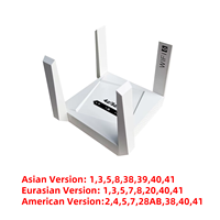 Router WiFi 6 LTE CPE 3G4G dengan Slot Kartu SIM untuk Penggunaan di Rumah, Global Unlocked, Kecepatan Tinggi 300Mbps, Jaringan Amerika Eropa Asia