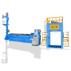 Dongguan Wiremac High Precision Quality DLT400 Rod Breakdown Machine For Drawing 9.5mm Aluminium Wire With Intermediate Speed