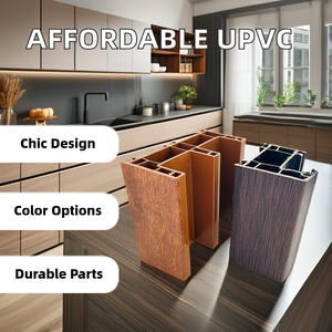 Profil <span class=keywords><strong>PVC</strong></span> de style européen série de fenêtres à battant coulissantes meilleur prix 58/60/65/80/88/110mm profils Upvc utilisation de bâtiment en plastique - Product Image 2