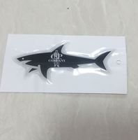 Autocollants de requin écologiques personnalisés et tendance, Flag Gertrude CP Jul Omerta Vrunk Paul et autocollant Paul and Shark