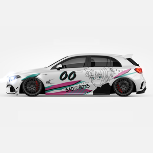 Venta al por mayor Hunter x Hunter car WRAP 07, diseño de coche de abrigo grande. Calcomanía pegatina <span class=keywords><strong>Anime</strong></span> Itasha | Lado del coche gráfico | Calcomanía de vinilo - Product Image 1