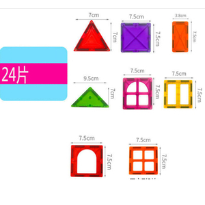 Lot de blocs de construction en gros pour enfants, jouet d'assemblage pour 3-6 ans, <span class=keywords><strong>fenêtre</strong></span> couleur - Product Image 5