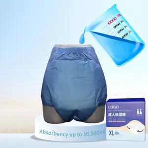 High Absorbency Elderly Senior Ultra Thick In Bulk Incontinence Hospital Medical Nappy Adult Diapers