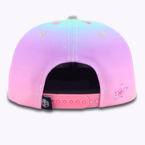 Gorra de mezcla de lana acrílica Tcap China con logotipo bordado personalizado y visera plana ajustada - Product Image 5