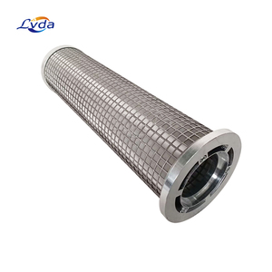 Bền Thiêu Kết SS Sợi Kim Loại Pleated Lưới Nến Lọc Mới Công Nghiệp Bộ Lọc Cho Chất Lỏng Nhớt - Product Image 3